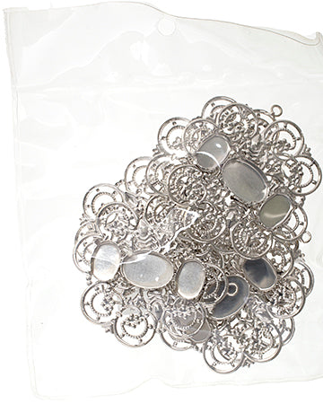 Filigree Pendant Setting 50mm Flower