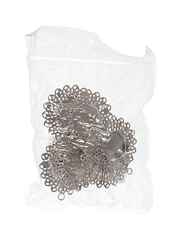 Filigree Pendant Setting 33mm 