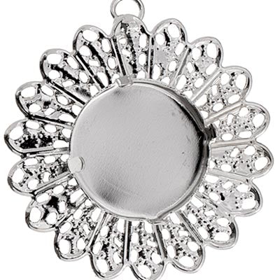 Filigree Pendant Setting 33mm - Cosplay Supplies Inc