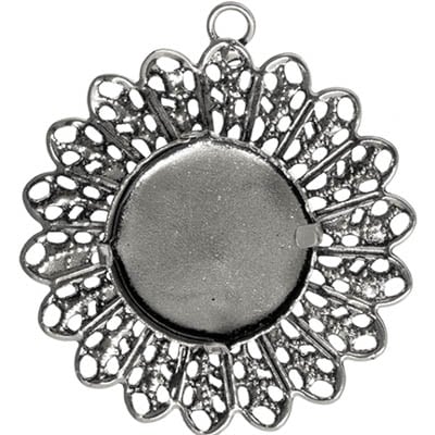Filigree Pendant Setting 33mm - Cosplay Supplies Inc