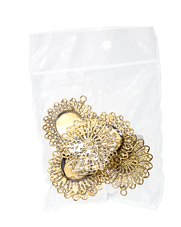 Filigree Pendant Setting 33mm 