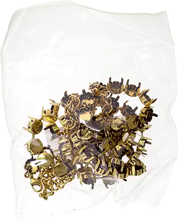 Bracelet Setting 7.5in (11 Cups) (Use SS40) 6pcs