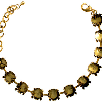 Bracelet Setting 7.5in (11 Cups) (Use SS40) 6pcs - Cosplay Supplies Inc