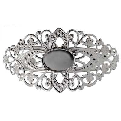 Filigree Cuff 68mm With Setting Adjustable 3pcs - Cosplay Supplies Inc