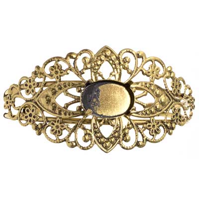 Filigree Cuff 68mm With Setting Adjustable 3pcs - Cosplay Supplies Inc