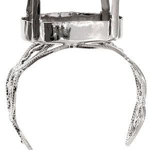 Filigree Ring Hearts With Setting Adjustable 6pcs - Cosplay Supplies Inc