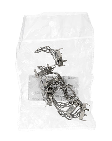 Filigree Ring Hearts With Setting Adjustable 6pcs