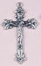 Religious Cross Nickel 30x50mm Without Ring