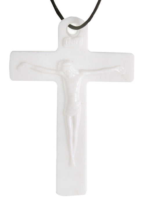 Cross Opaque White 49x34mm Acrylic