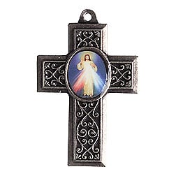 Religious Cross Divine Mercy