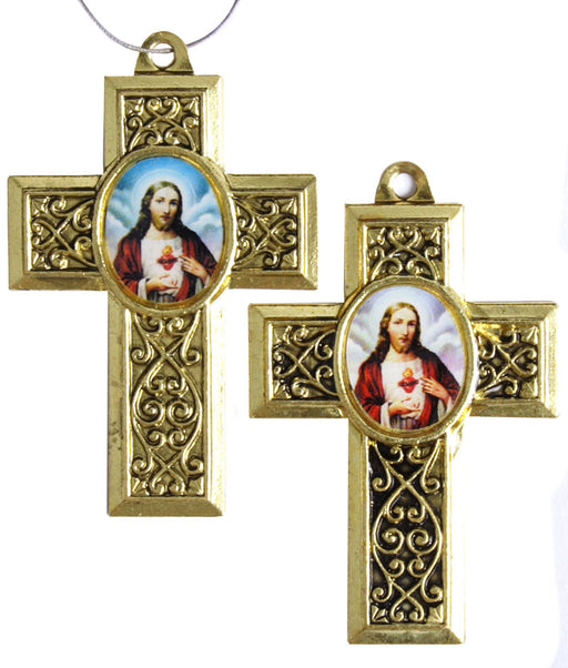 Religious Cross Sacred Heart