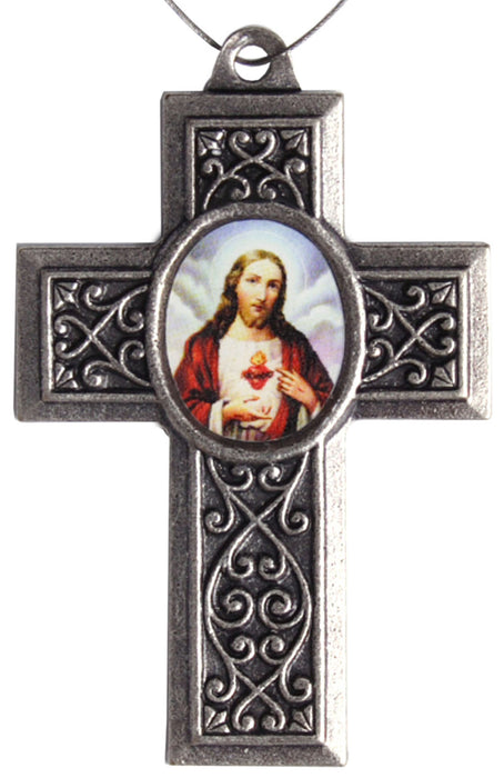 Religious Cross Sacred Heart