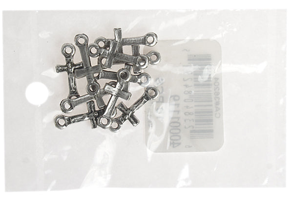 Religious Cross Connector With 2 Rings Each End