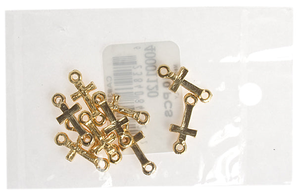 Religious Cross Connector With 2 Rings Each End