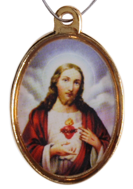 Religious Pendant Sacred Heart Gold
