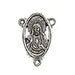 Connector- Religious Scared Heart 15x20mm Antique Silver 10pcs