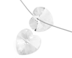 Preciosa Czech Crystal Heart Pendant 433 68 301 