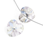 Preciosa Czech Crystal Heart Pendant 433 68 301 