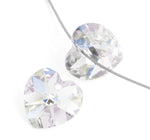 Preciosa Czech Crystal Heart Pendant 433 68 301
