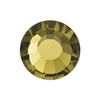 Preciosa Czech Crystal Viva12 Flat Back 438 11 612 Gold Beryl