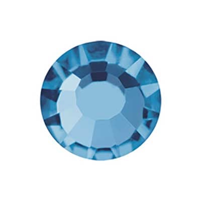 Preciosa Czech Crystal Viva12 Flat Back 438 11 612 Indicolite