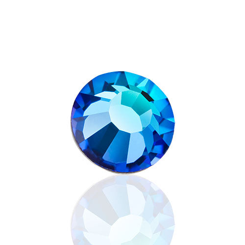 Preciosa Czech Crystal Viva12 Flat Back SS16 438 11 612 Bermuda Blue