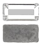 Preciosa MC Crystal Baguette 5x2.5mm Hot Fix 438 26 210