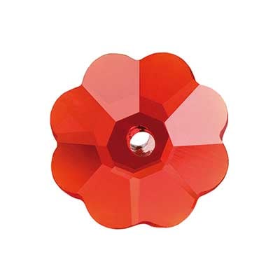 Preciosa Czech Crystal Flower 6mm 438 52 301 Un-Foiled