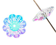 Preciosa Czech Crystal Flower 10mm 438 52 301 Un-Foiled 