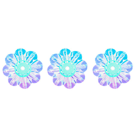 Preciosa Czech Crystal Flower 10mm 438 52 301 Un-Foiled