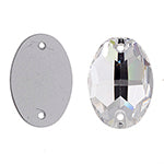 Preciosa Sew On MC Crystal 62 301 Oval 2-hole