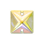 Preciosa Sew On MC Crystal 73 303 Square 2-Hole