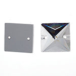 Preciosa Sew On MC Crystal 73 303 Square 2-Hole