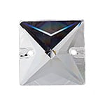 Preciosa Sew On MC Crystal 73 303 Square 2-Hole