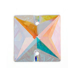 Preciosa Sew On MC Crystal 73 303 Square 2-Hole