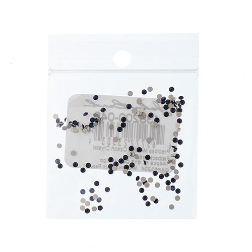 Preciosa Maxima Czech Crystal Flat Back 438 11 615 Dark Indigo