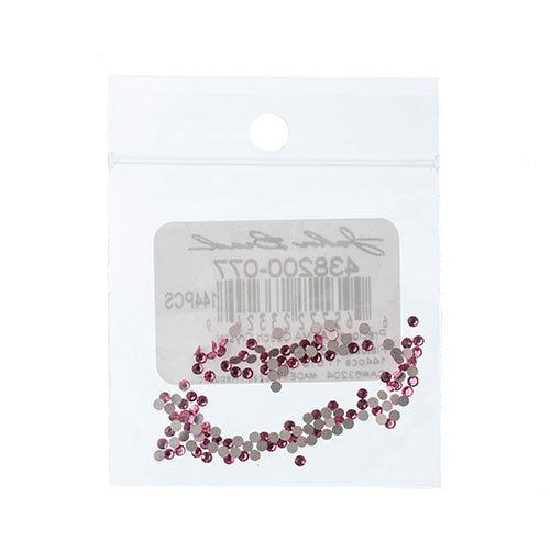 Preciosa Maxima Czech Crystal Flat Back 438 11 615 Rose