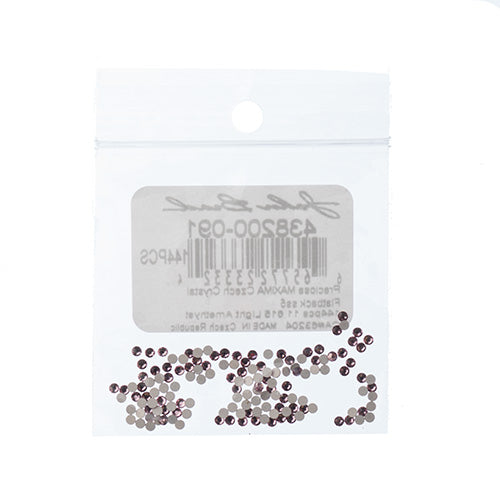 Preciosa Maxima Czech Crystal Flat Back 438 11 615 Light Amethyst