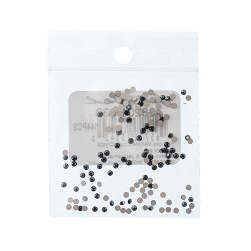 Preciosa Maxima Czech Crystal Flat Back 438 11 615 Jet Hematite