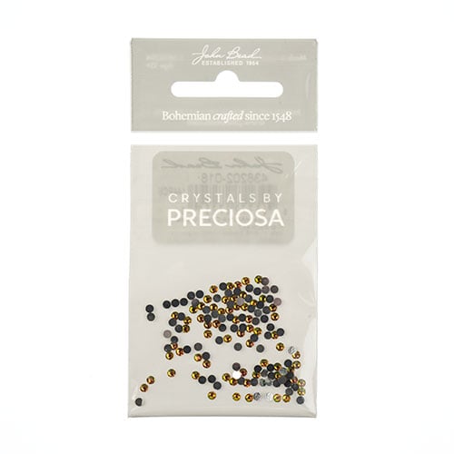 Preciosa Maxima Czech Crystal Flat Back 438 11 615 Crystal Vitrail Medium