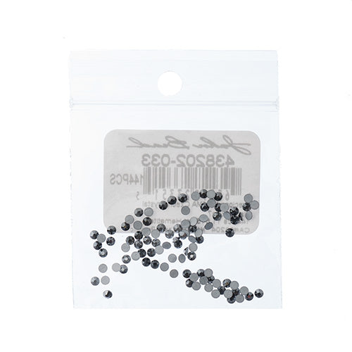 Preciosa Maxima Czech Crystal Flat Back 438 11 615 Jet Hematite