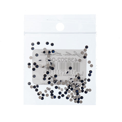 Preciosa Maxima Czech Crystal Flat Back 438 11 615 Dark Indigo