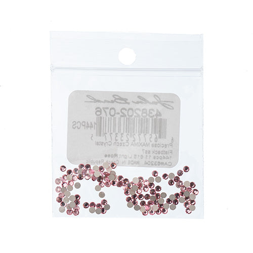 Preciosa Maxima Czech Crystal Flat Back 438 11 615 Light Rose 