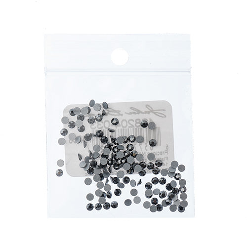 Preciosa Maxima Czech Crystal Flat Back 438 11 615 Jet Hematite
