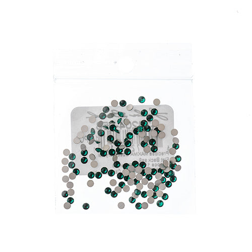 Preciosa Maxima Czech Crystal Flat Back 438 11 615 Emerald
