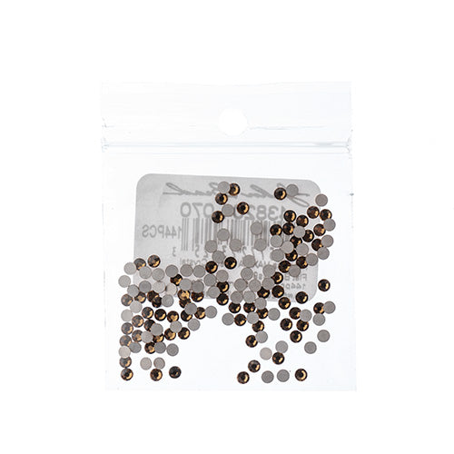 Preciosa Maxima Czech Crystal Flat Back 438 11 615 Smoked Topaz