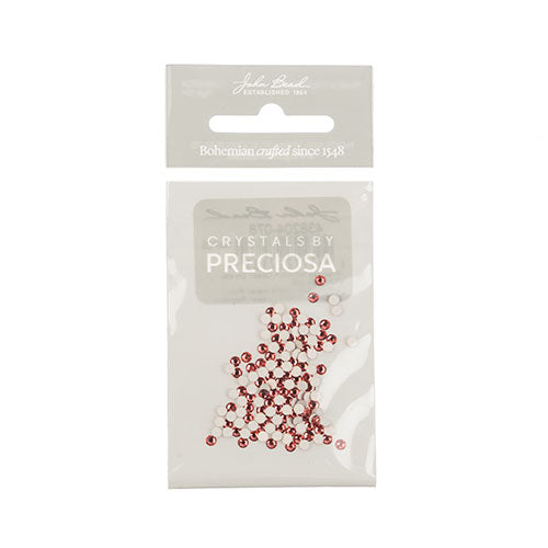 Preciosa Maxima Czech Crystal Flat Back 438 11 615 Indian Pink