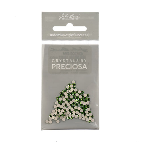 Preciosa Maxima Czech Crystal Flat Back 438 11 615 Peridot