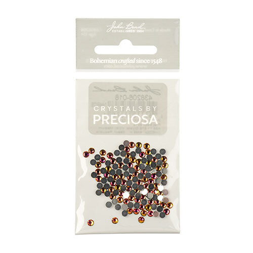 Preciosa Maxima Czech Crystal Flat Back 438 11 615 Crystal Vitrail Medium