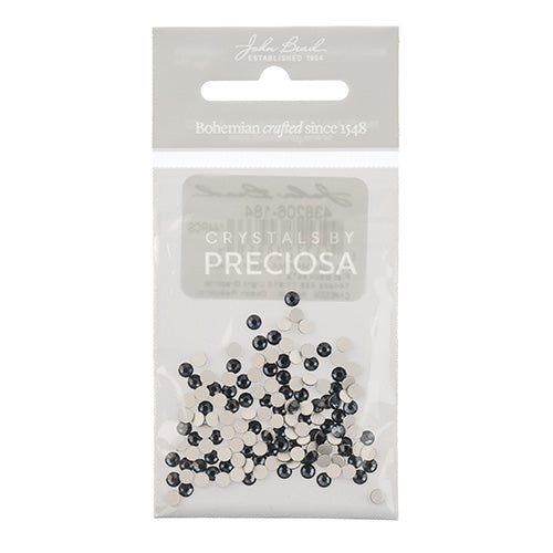 Preciosa Maxima Czech Crystal Flat Back 438 11 615 Light Graphite